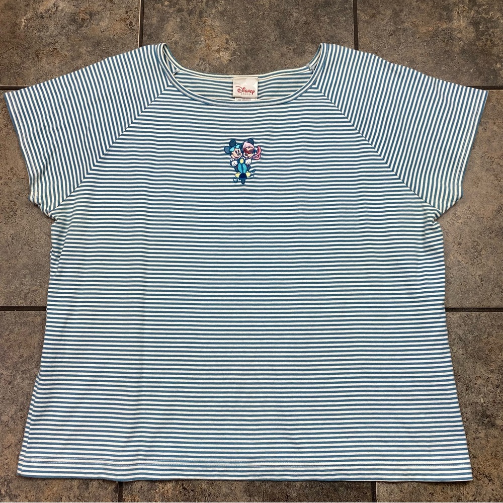 Women’s Vintage Disney Mickey & Minnie Mouse Short Sleeve T-Shirt Size 2XL